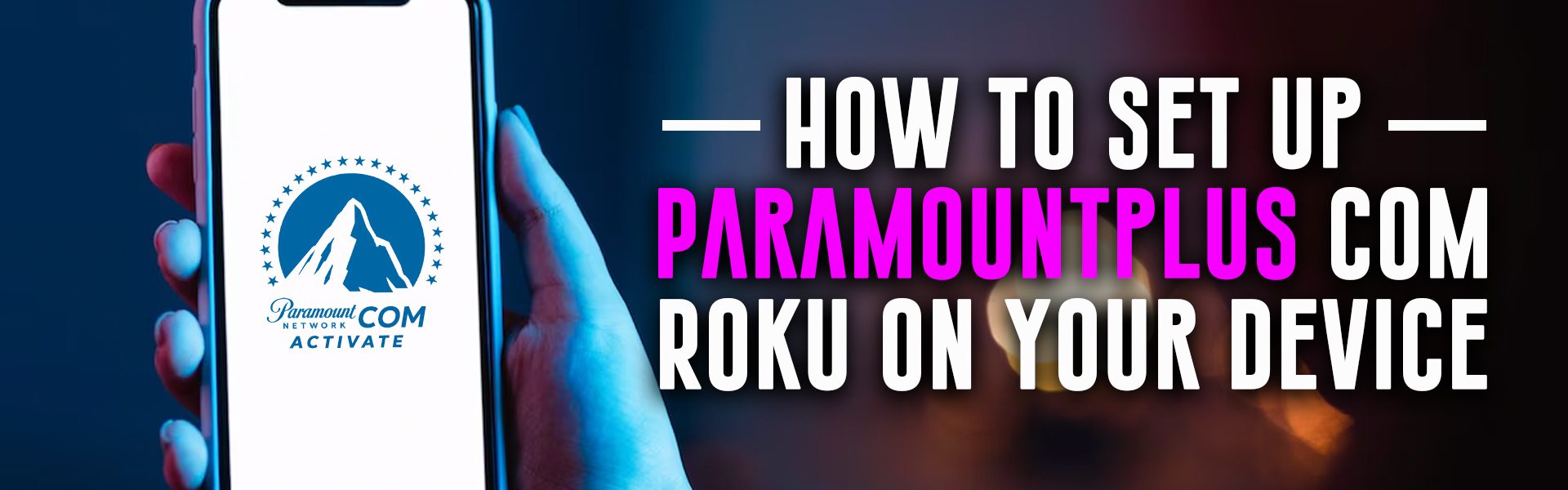 Paramountplus com Roku