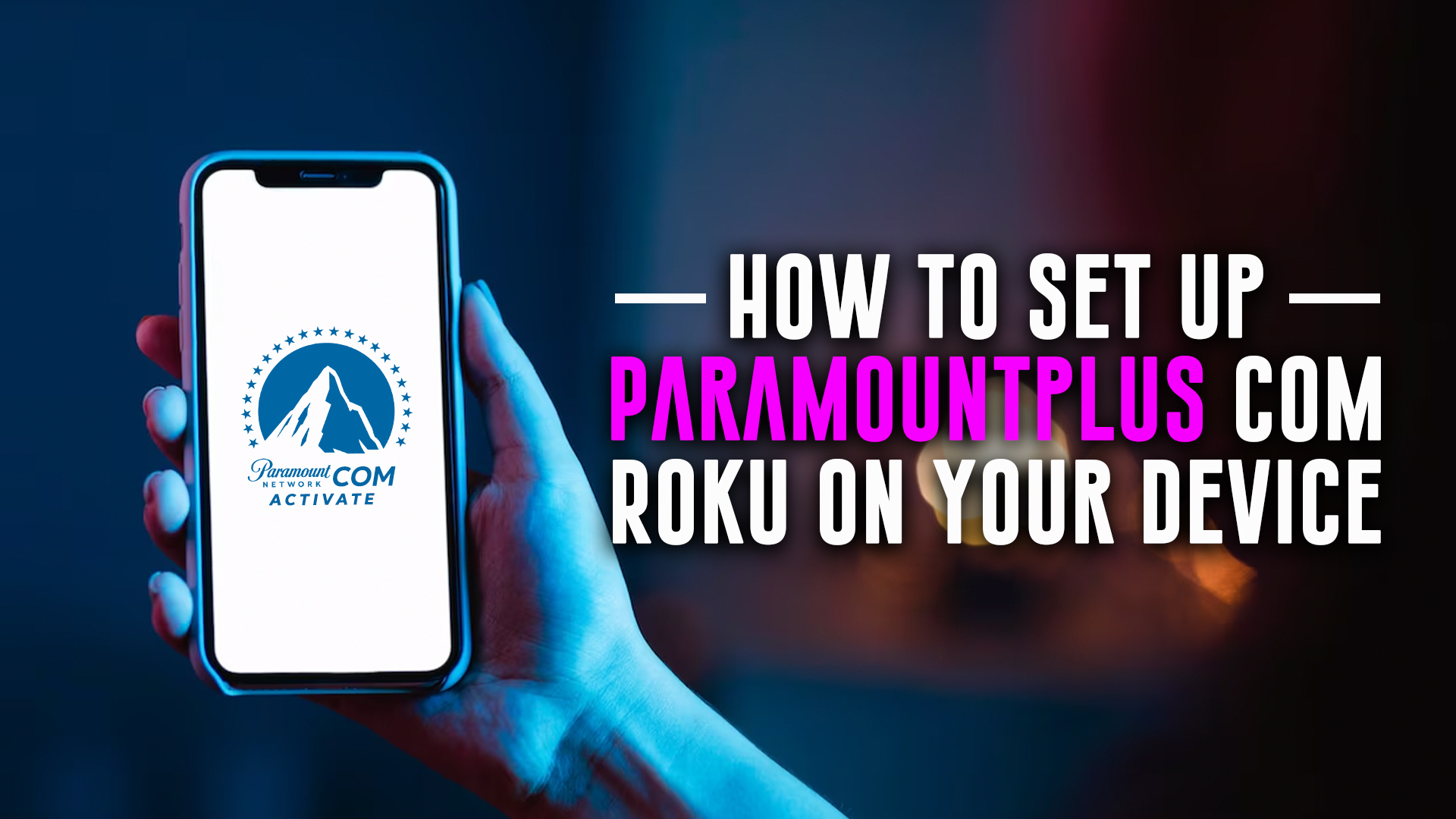 Paramountplus com Roku